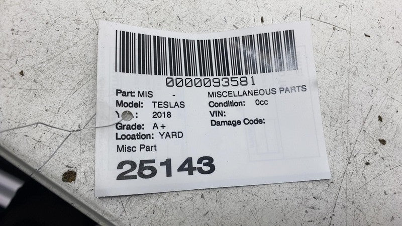 ⭕2016-2020 Tesla Model S Right B-Pillar Applique Glass Trim Molding 10