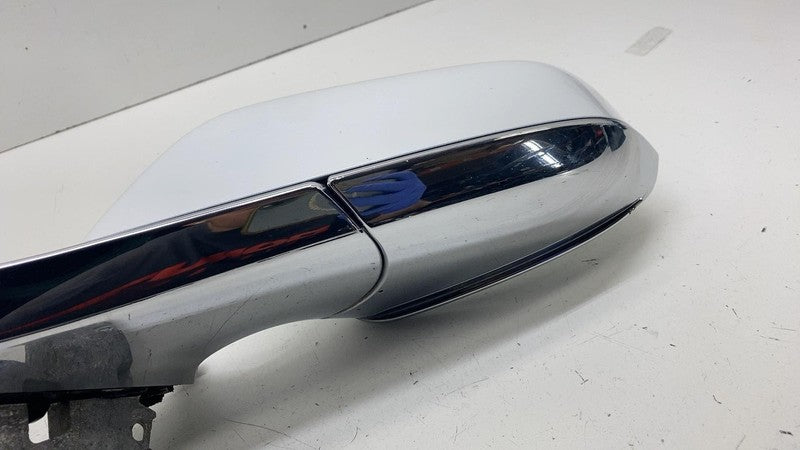 ⭕12-15 Tesla Model S Left Exterior Rear View Door Mirror White PPSW 60