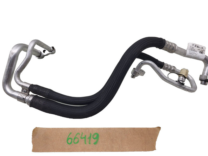 150202000B ⭕ 17-23 Tesla Model 3 A/C Line Supermanifold to Compressor Pipe OEM 1502020-00-B