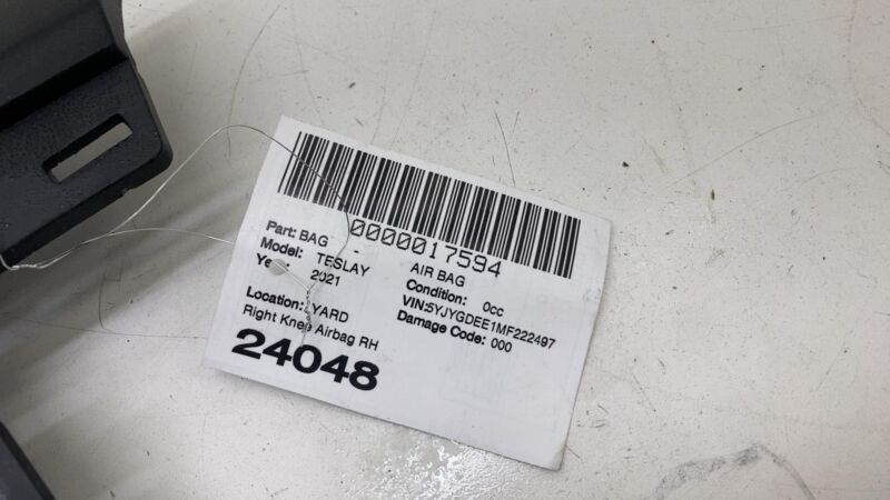 107782600D ❇️17-23 Tesla Model Y 3 Right Knee Airbag Passenger Safety Module RH OEM 1077826
