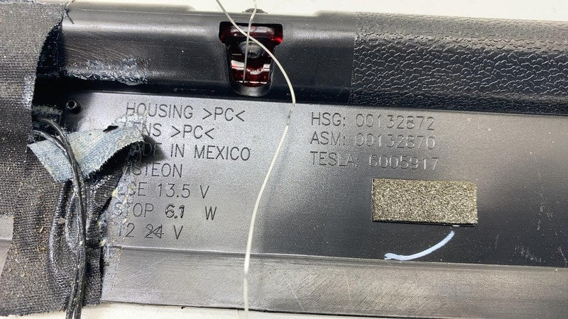 ⭕ 12-23 Model S Rear Center High Mounted Stop Light Third 3rd Brake 60