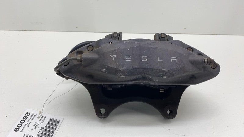 2012-2015 Tesla Model S MS Front Passenger Side Caliper w/ Brake Hose Line Right