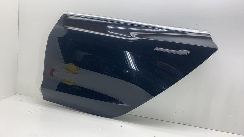 ⭕ 2017-2020 Tesla Model 3 Rear Driver Side Door Shell Panel Left LH Black - PBSB