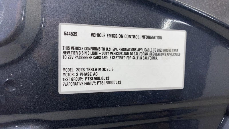 ⭕ 2021 2022 2023 Tesla Model 3 Front Hood Bonnet Shell Panel Cover Gray - PMNG