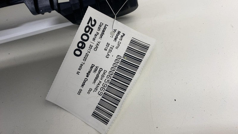 1077823-00-G ⭕ 2017-2020 Tesla Model 3 Y Dashboard Instrument Panel Base & Premium Assembly
