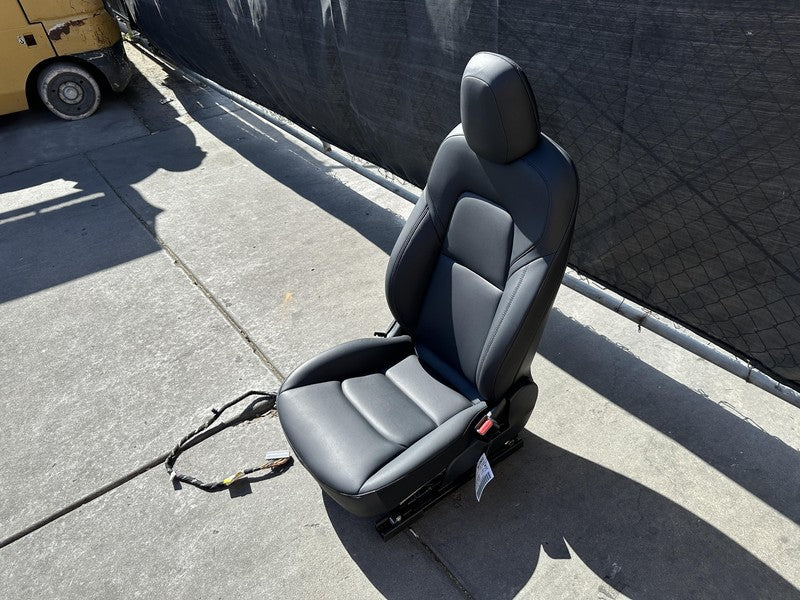 ⭕ 2017-2022 Tesla Model 3 Y Front Passenger Side 1st Row Seat Black Right Assy