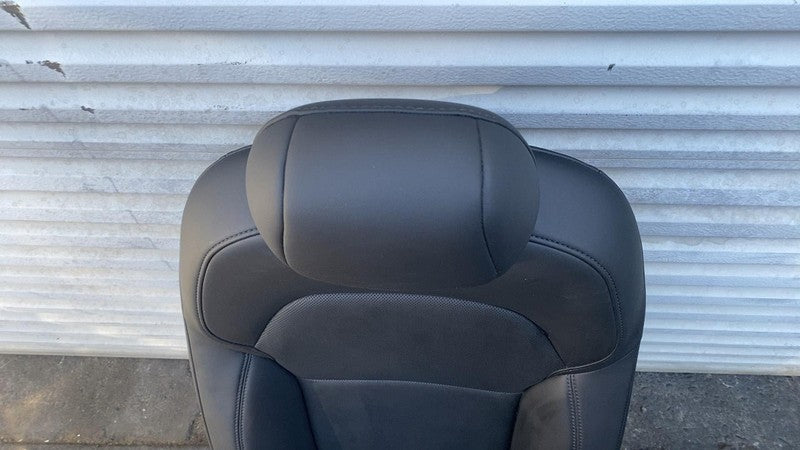 ⭕ 24-25 Tesla Model 3 Front Passenger Side 1st Row Seat Perforated Black Right