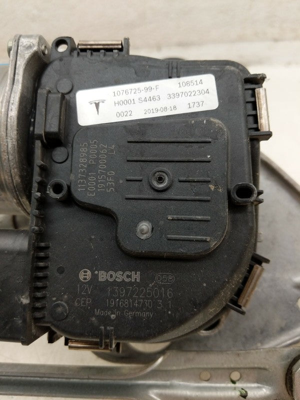 1076725-99-F ⭕ 2017-2022 Tesla Model 3 Front Windshield Wiper Linkage and Motor 1076725-99-F