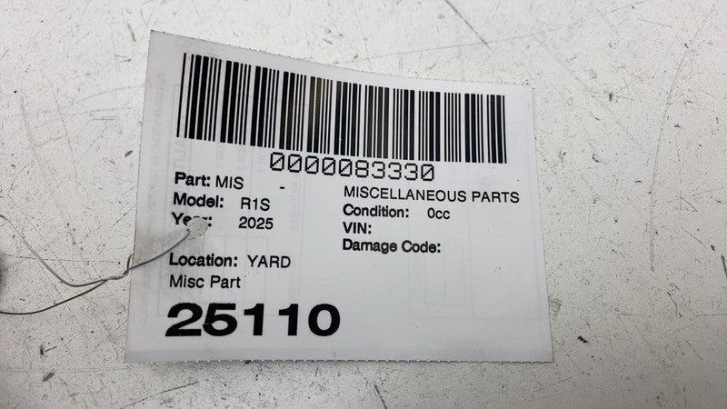 PT00544791D ⭕ 2025 Rivian R1S HVAC A/C Heater Air Intake Inlet Duct Assembly PT00551482-D