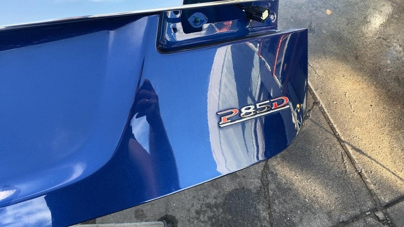 ⭕ 12-15 Tesla Model S Rear Liftgate Trunk Lid Tailgate Hatch Shell Blu