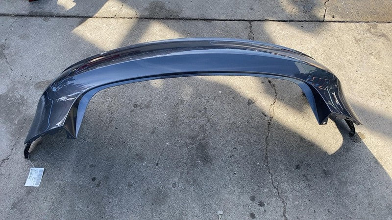 2023 Tesla Model 3 Rear Bumper Cover w/ Light Reflectors Assembly Gray PMNG OEM