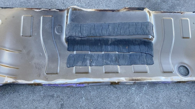 163621800A ⭕ 21-24 Tesla Model X Rear Boot Trunk Lower Tail Body Frame Panel 1636218-00-A
