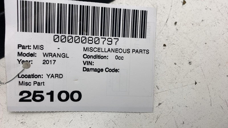 57860 ⭕ 2007-2017 Jeep Wrangler Front Dash Dashboard Glove Box Compartment Black 57860