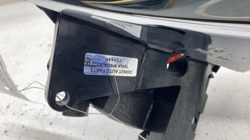 2012-2015 Tesla Model S Front Left Exterior Rear View Door Mirror LH Gray - PMNG