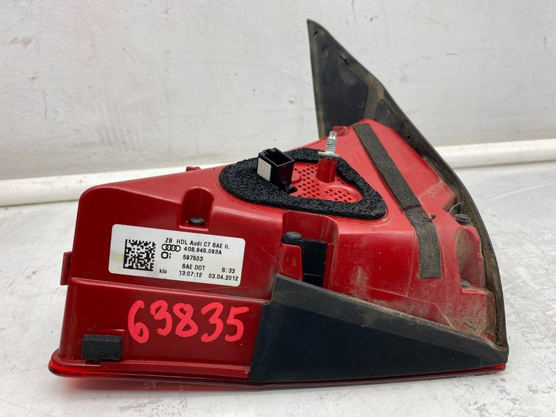 4G8 945 093 A ⭕2012-2015 Audi A7 S7 Rear Left Inner Taillight LED Taillamp On Trunk 4G8945093A