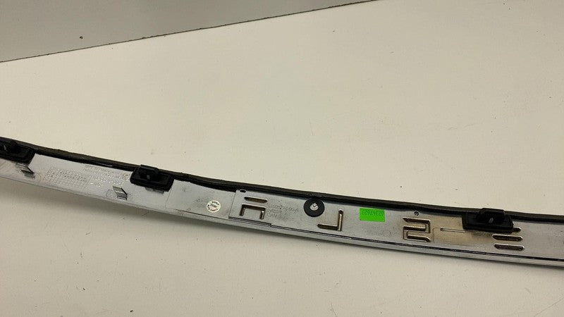 ⭕ 12-20 Tesla Model S Rear Liftgate Trunk Lid Chrome Trim Molding 1026