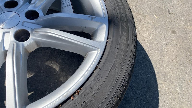 ⭕ 12-15 Model S PAIR Wheel Rim 19x8.0+40mm + Michelin Tire 245/45R19 6