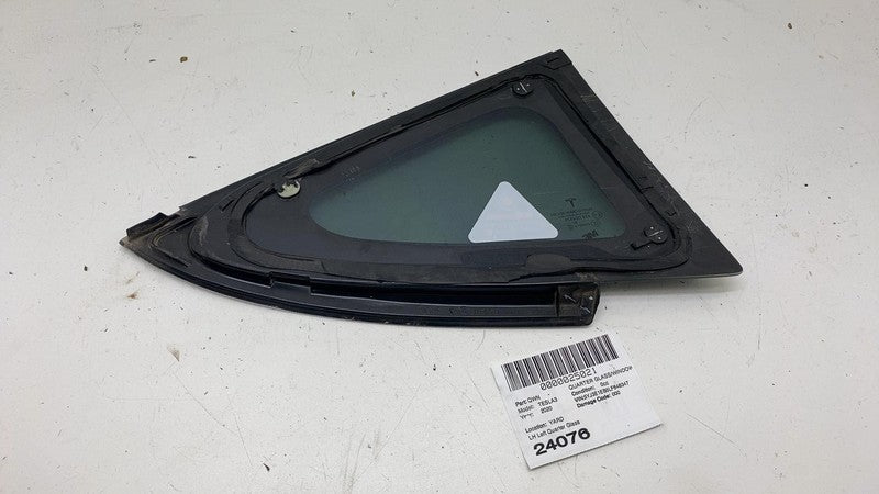 43R-004529 ⭕ 2017-2020 Tesla Model 3 Rear Driver Side Corner Window Quarter Glass Left LH