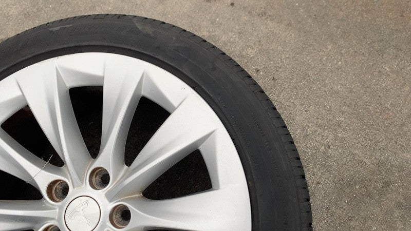 ⭕ 16-20 Model S MS Wheel Rim 19x8.0+40MM + Goodyear Tire 245/45R19 105