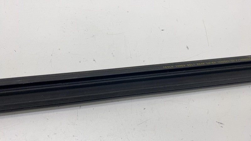 109050300F ⭕ 2017-2023 Tesla Model 3 Rear Left Door Inner Belt Rubber Seal LH 1090503-00-F