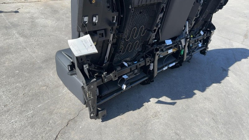 ⭕ 24-25 Tesla Cybertruck Rear 2nd Row Seat Upper & Lower Cushion Black Complete