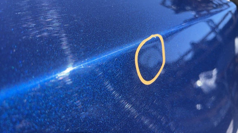 ⭕ 2021-2023 Tesla Model 3 Rear Right Quarter Panel Structural Cut Out BLUE PPSB
