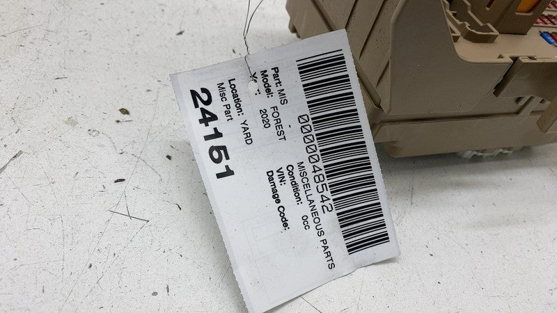 82201SJ901 2019 2020 2021 Subaru Forester Dash Dashboard Fuse Relay Junction Box Block OEM