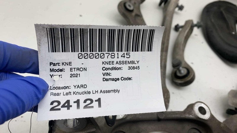 4KE505459C ⭕2019-2023 Audi e-Tron Rear Driver Side Spindle Knuckle w/ Control Arm Link Left