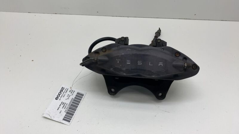 2012-2015 Tesla Model S MS Front Passenger Side Caliper w/ Brake Hose Line Right