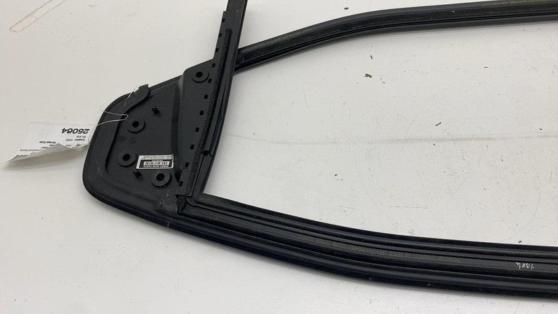 ⭕ 21-23 Polestar 2 Rear Right Door Window Weatherstrip w/ Trim Molding