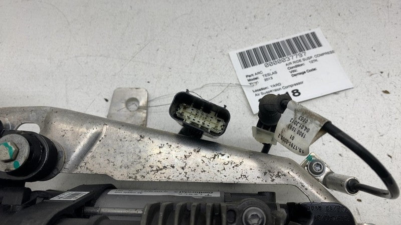 ⭕ 12-15 Tesla Model S MS Air Suspension Compressor Pump w/ Bracket 600