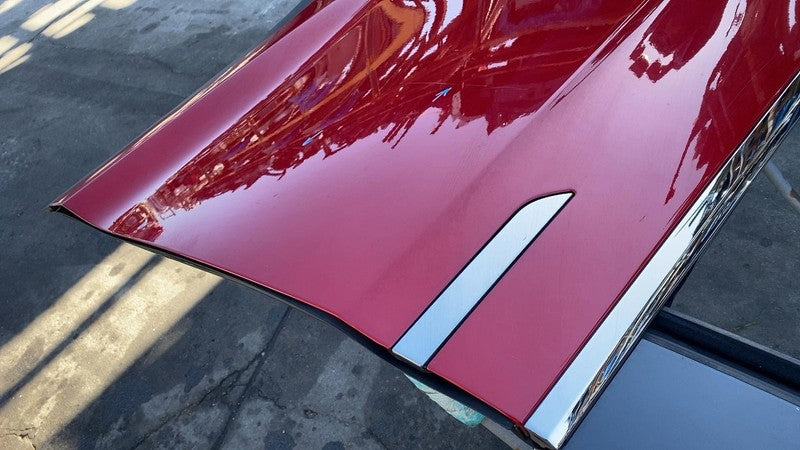 1028791-00-K ⭕ 2016-2024 Tesla Model X Rear Passenger Falcon Door Shell Panel Right Red PPMR