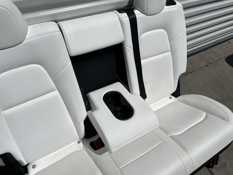 ⭕ 2020-2022 Tesla Model Y Complete Front & Rear Interior Seat Cushion Assy White