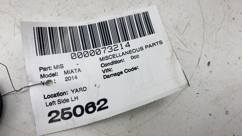 ⭕ 2014 Mazda MX-5 Miata Left Side Control Arm Lateral Toe Link LH OEM Assembly