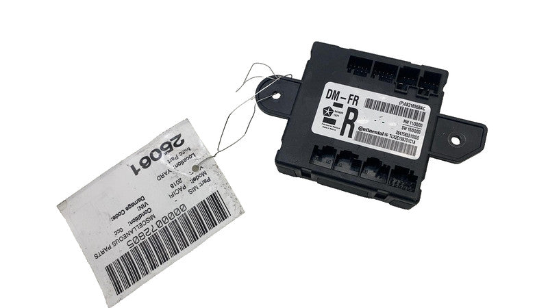 68316558AC ⭕ 2017-2019 Chrysler Pacifica Front Right Side Door Control Module RH 68316558AC
