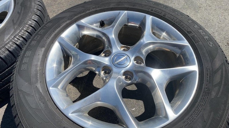 5RJ43TRMAB ⭕ 17-18 Chrysler Pacifica Wheel Rim Alloy 18" inch 18x7.5J w/ Tire x2 5RJ43TRMAB