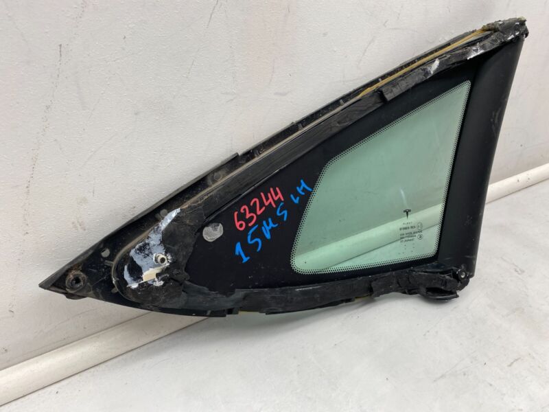 2016-2021 Tesla Model S Rear Driver Side Quarter Window Glass Left LH 43R-008010