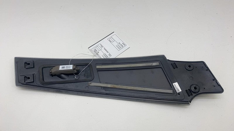 ⭕ 16-20 Model S Passenger B-Pillar Glass Applique & Camera Right RH 10