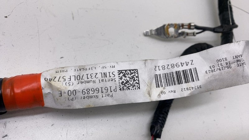 1616689-00-E ⭕ 22-24 Rivian R1T Rear Tailgate Liftgate Cable Wire Wiring Harness 1616689-00-E