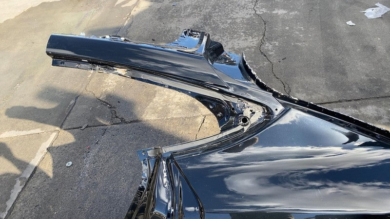 1553757-E0-K 2021-2023 Tesla Model S Rear Left Quarter Panel Structural Cut Out LH Black PBSB