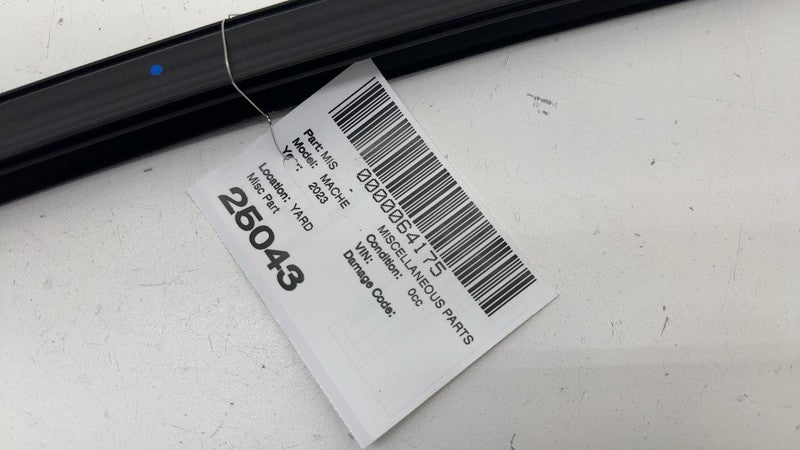 LJ8BR25861A ⭕ 21-23 Ford Mustang Mach-E Rear Left Door Window Inner Belt Seal LJ8B-R25861-A