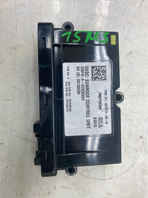 100751200B ⭕ 12-20 Tesla Model S Sunroof Controller Moon Roof Control Module 1007512-00-B