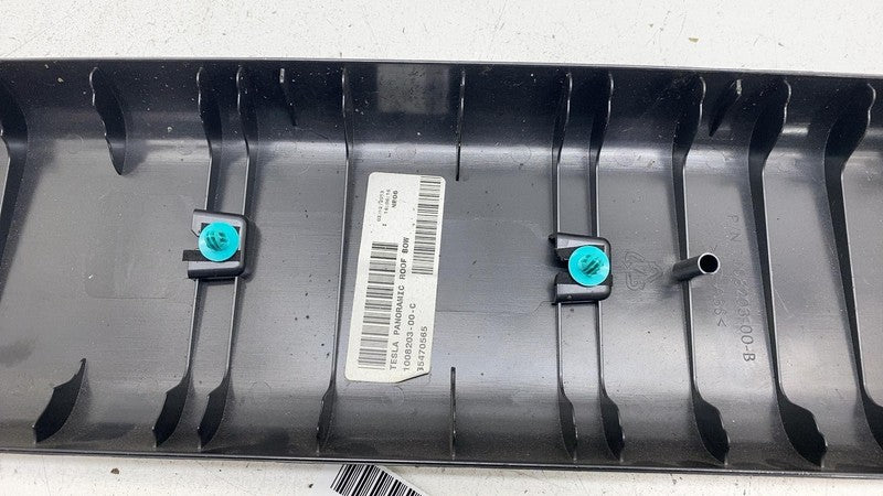 ⭕ 12-20 Model S MS Sunroof Headliner Panoramic Roof Bow Trim Cover 100