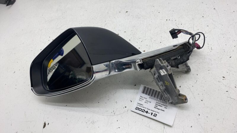 2012-2015 Tesla Model S Driver Left Exterior Rear Side View Door Mirror Assembly