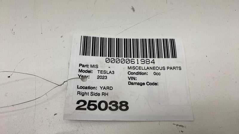 ⭕ 20-23 Tesla Model 3 Right Low Voltage Electronic Control Module 1567