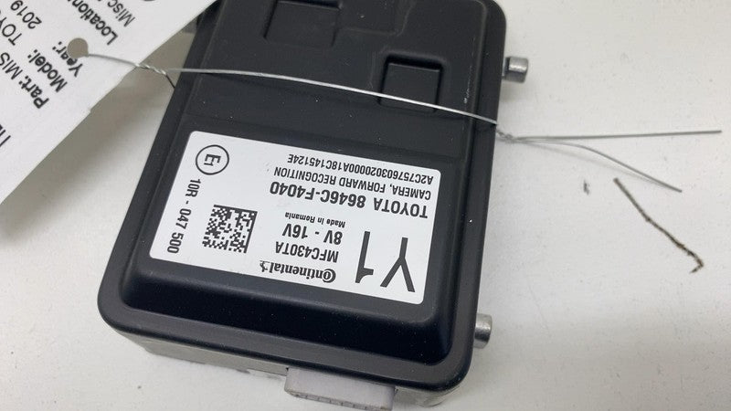 8646CF4040 ⭕ 2019 Toyota C-HR Windshield Mounted Lane Departure Warning Camera 8646C-F4040