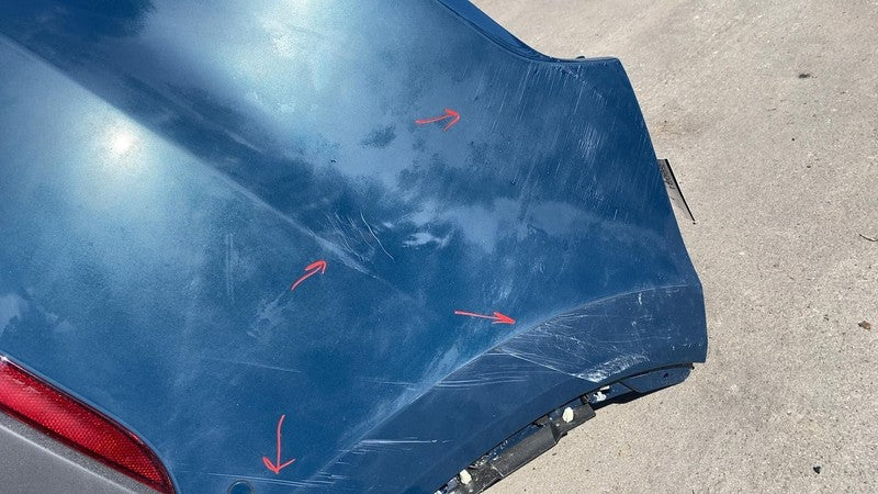 ⭕ 2024-2025 Porsche Cayenne Coupe Rear Bumper Cover & Valance Blue Assembly