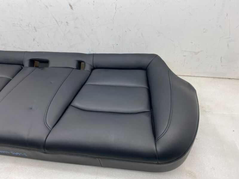 2017-2023 Tesla Model 3 M3 Rear 2nd Row Seat Lower Bottom Cushion Leather Black