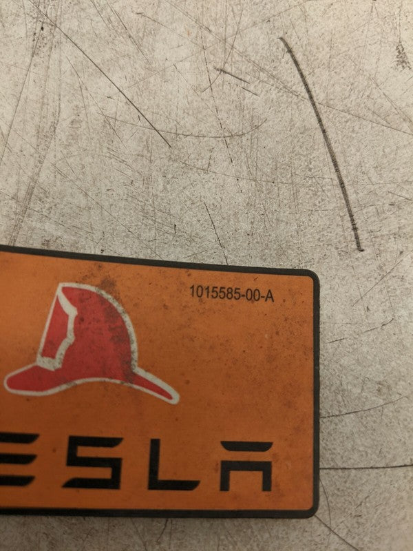 101558500A ⭕12-15 Model S First Responder Emergency Power Cut Disconnect Cable 1015585-00-A