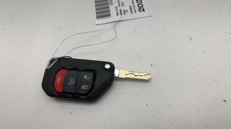 ⭕2018 2019 2021 2022 2023 Jeep Wrangler 5 Button Remote Start Smart Flip Key FOB